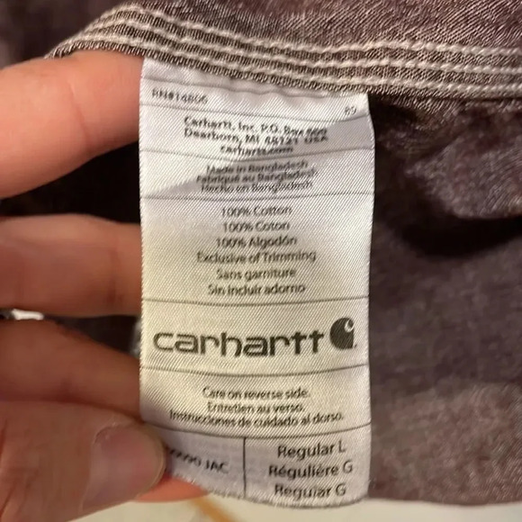 Carhartt mens button down shirt - Picture 11 of 13